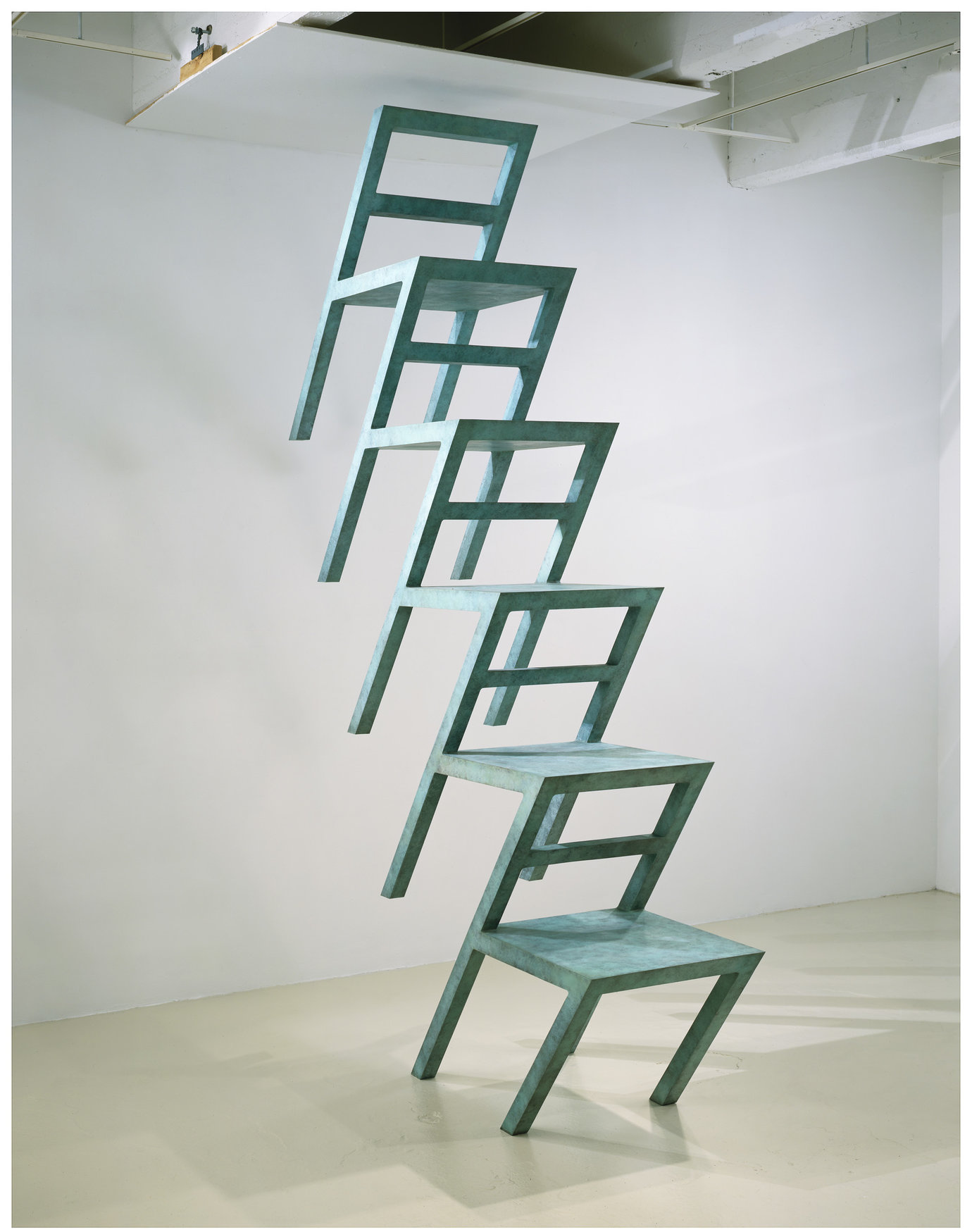 , 1996. Bronze with patina, 11' 9" x 7' 2" x 2' 2-3/4"" (358.1 cm x 218.4 cm x 67.9 cm).