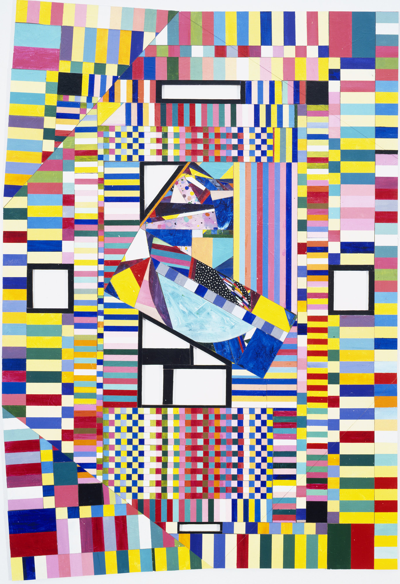 , March 3, 1992. Acrylic on canvas board, 50 x 33-1/2" (127 x 85.1 cm).