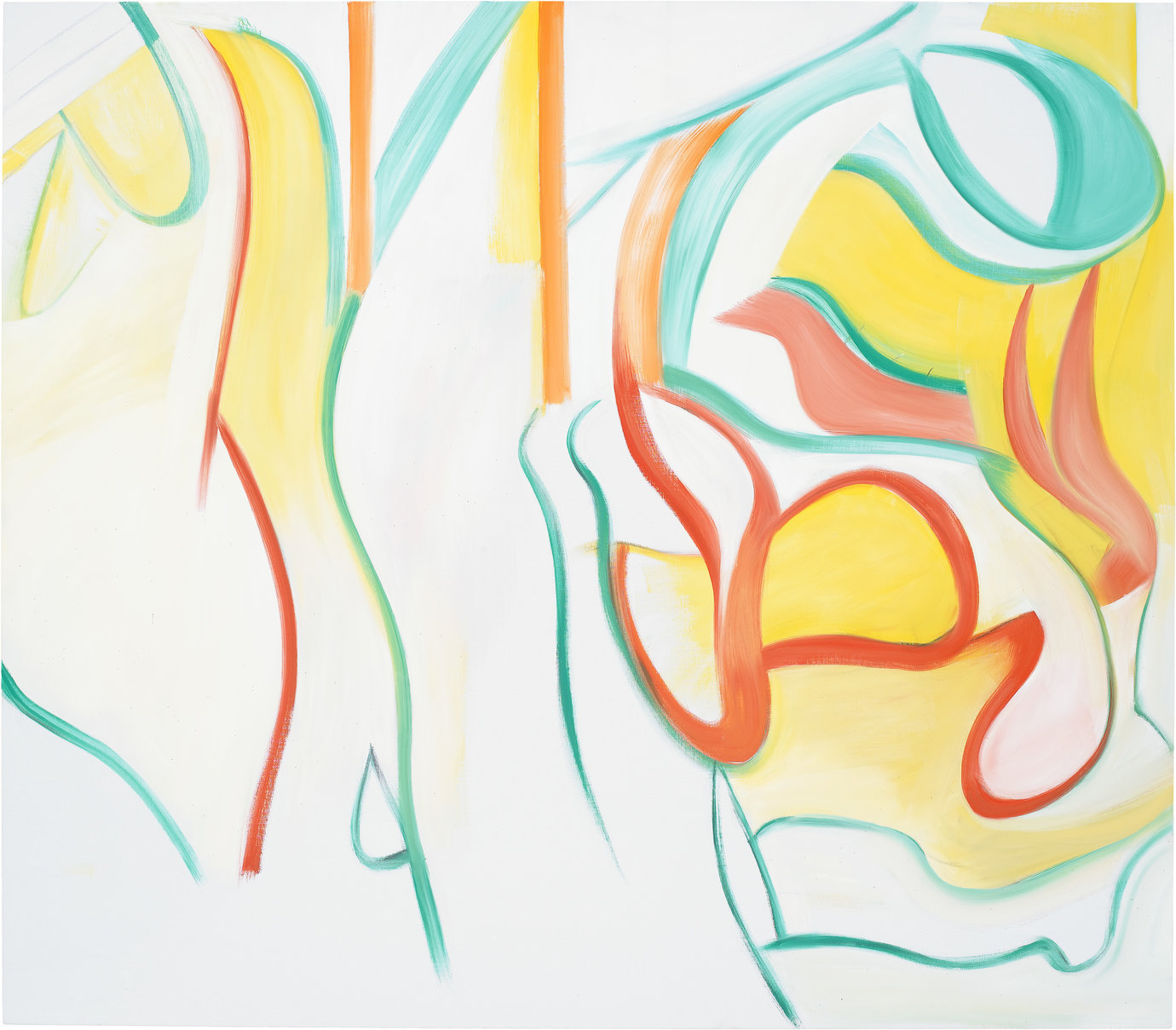 , 1985. Oil on canvas, 77 x 88" (195.6 x 223.5 cm).