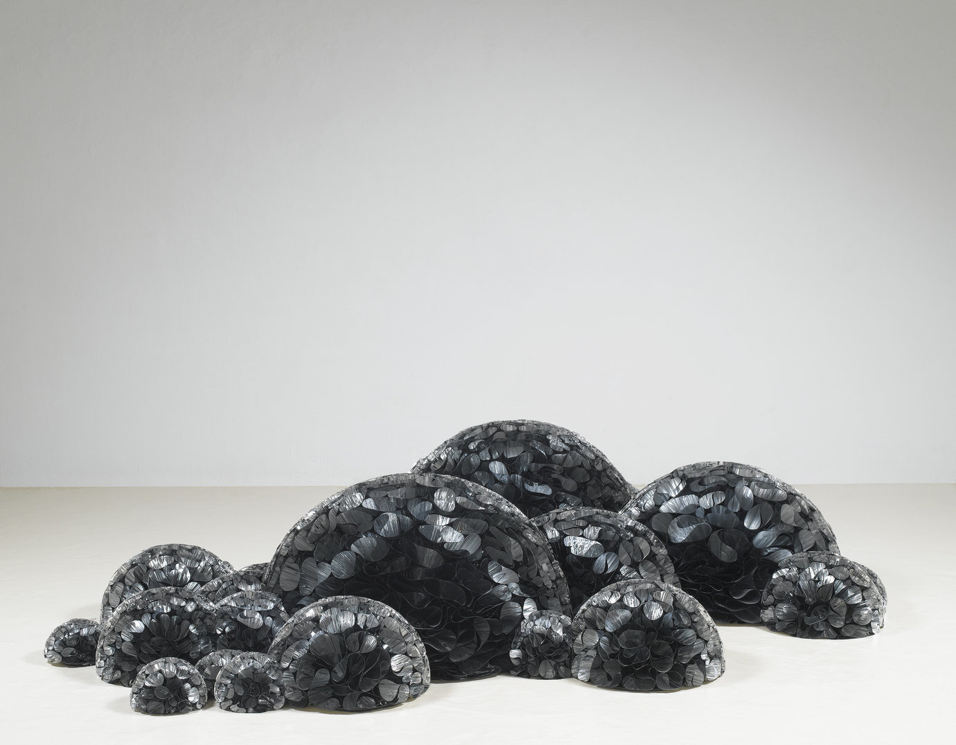 , 2007. Mylar and hot glue, 17" x 80" x 80" (43.2 cm x 203.2 cm x 203.2 cm).