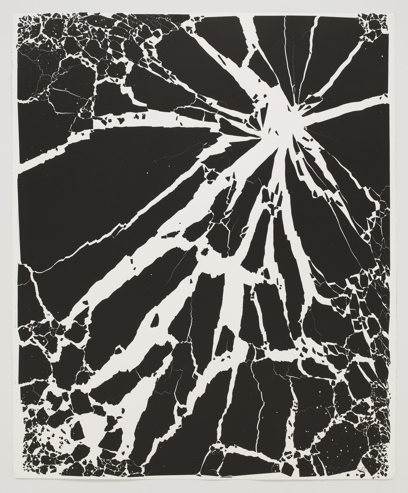 , 2009. Ink on paper, 51-5/8" x 42-1/2" (131.1 cm x 108 cm).