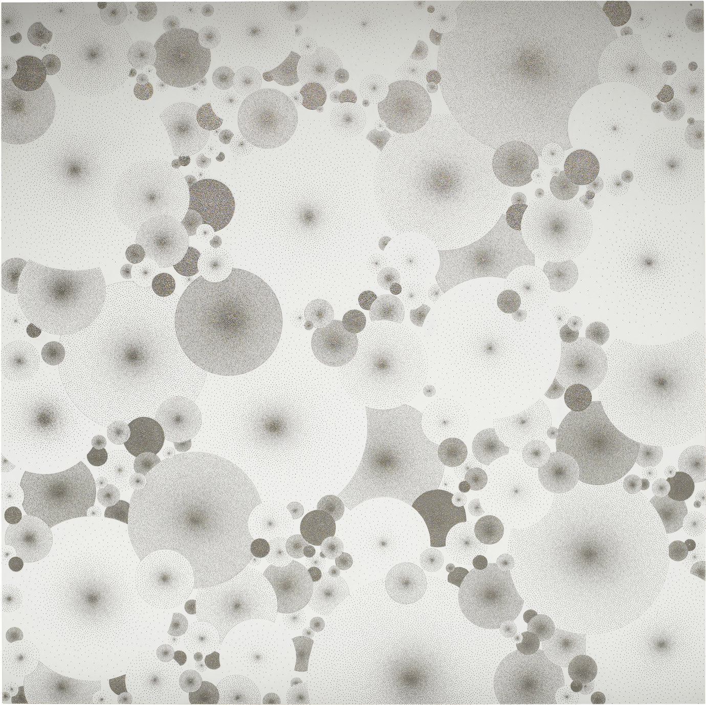 , 2011. Gatorboard, paint, and nickel-plated steel pins, 10' x 10' x 4" (304.8 cm x 304.8 cm x 10.2 cm).
