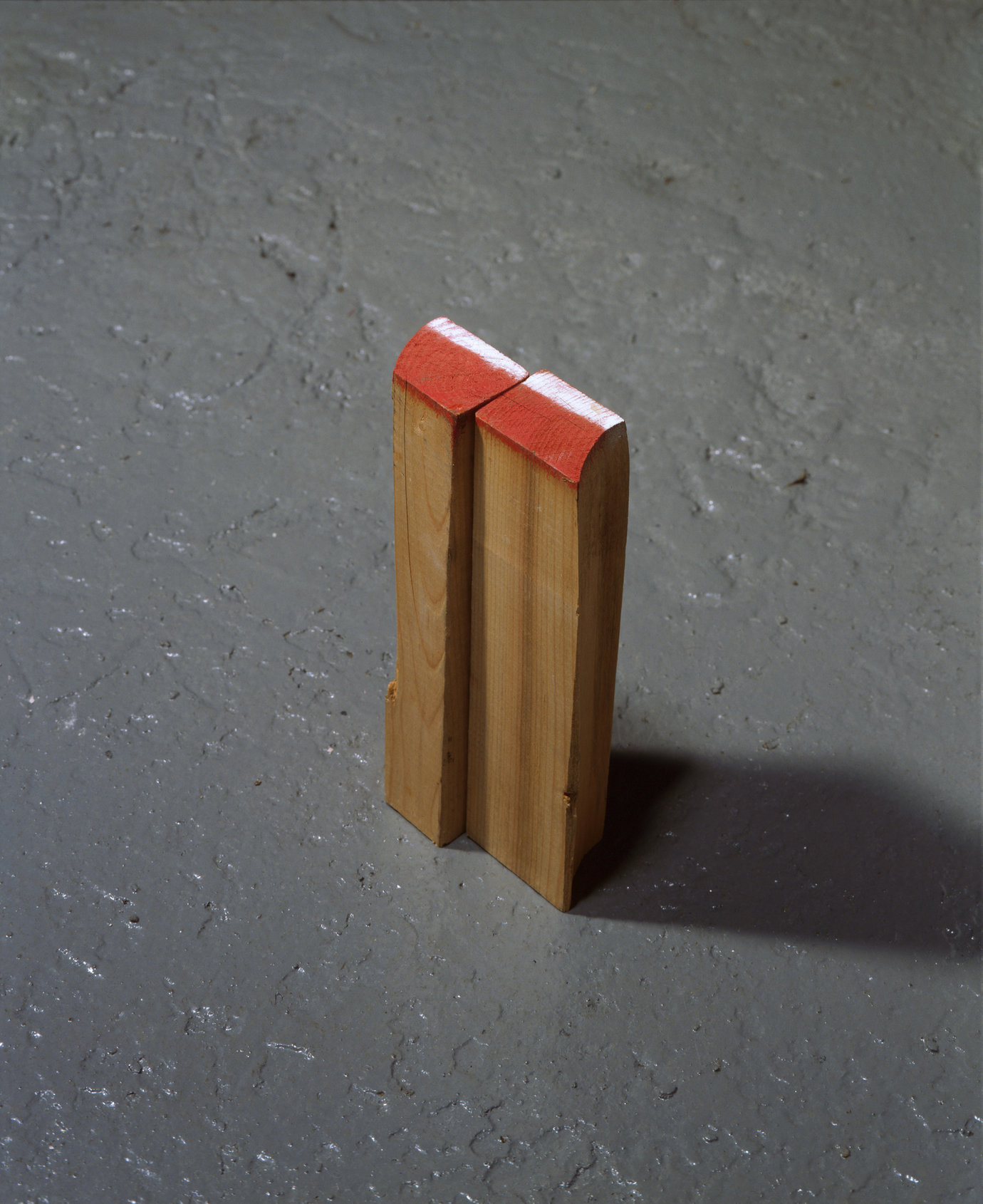, 2007. Wood, paint, 8-3/4" x 4" x 1-3/4" (22.2 cm x 10.2 cm x 4.4 cm).