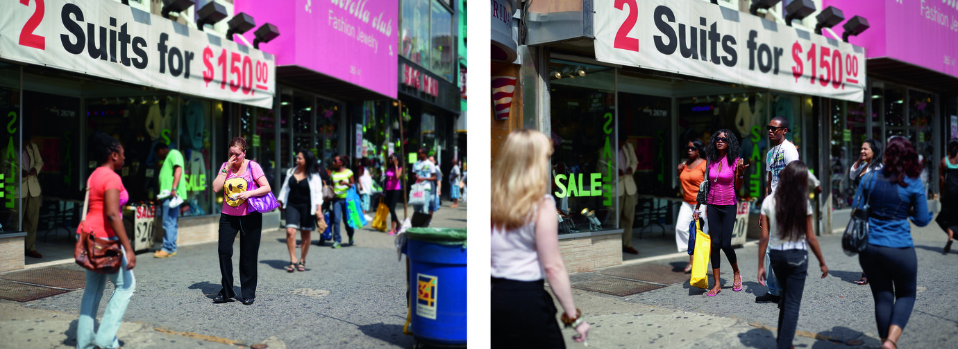 ,  2012. Pigment print mounted on dibond, 56" x 74-1/4" (142.2 cm x 188.6 cm), diptych, each.