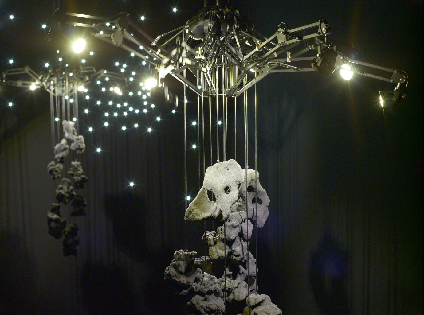 , 2012. Mechanical and electrical components, led lights, cast resin, overall installation dimensions variable .