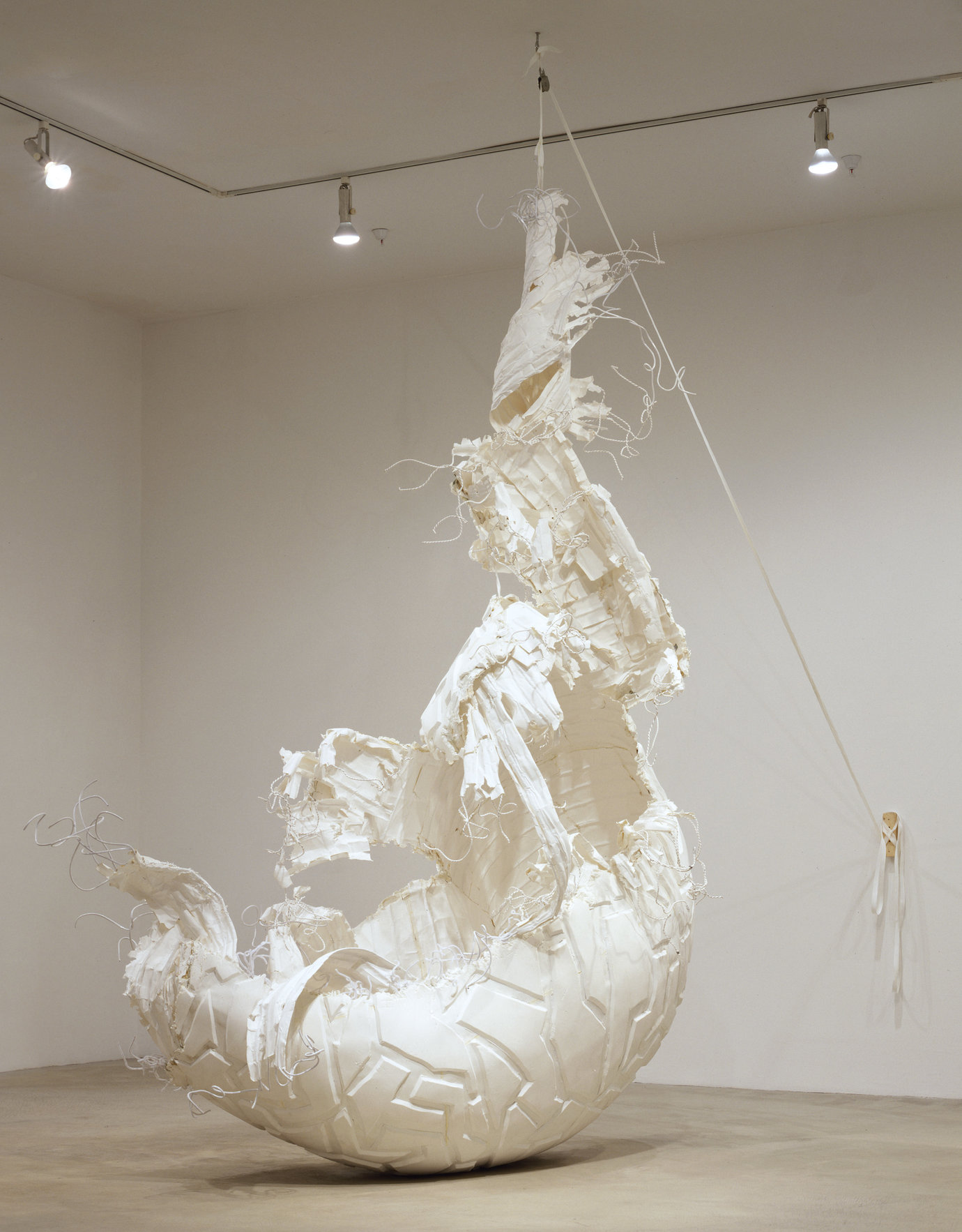 , 2004. Paper, wire, string, foam and rubber, 13' x 9' x 5' (396.2 cm x 274.3 cm x 152.4 cm).