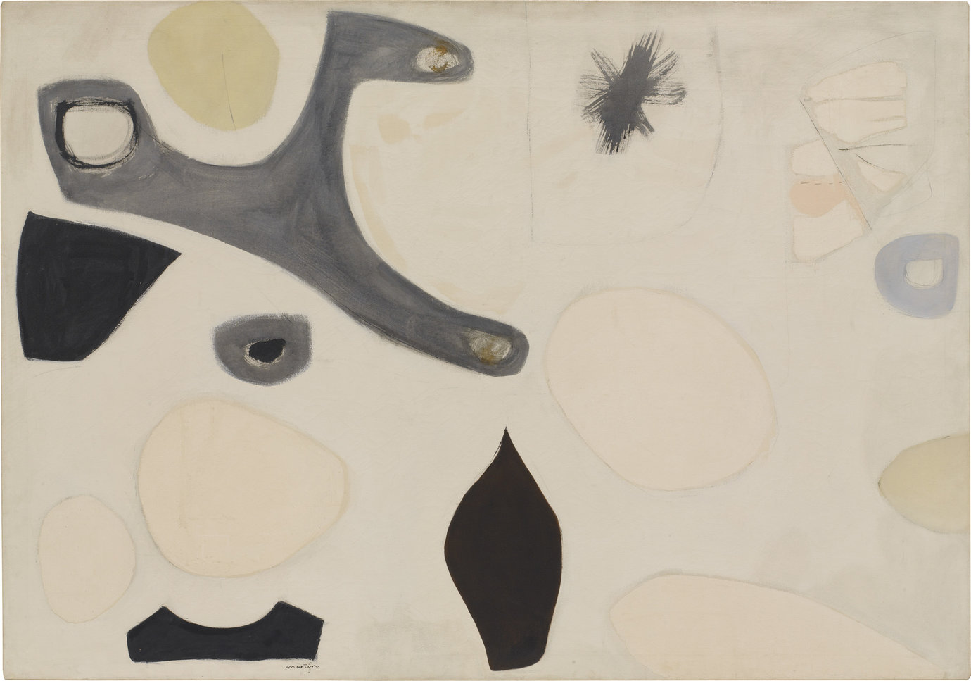 . Oil on canvas, 46-1/2" x 66-1/4" (118.1 cm x 168.3 cm).