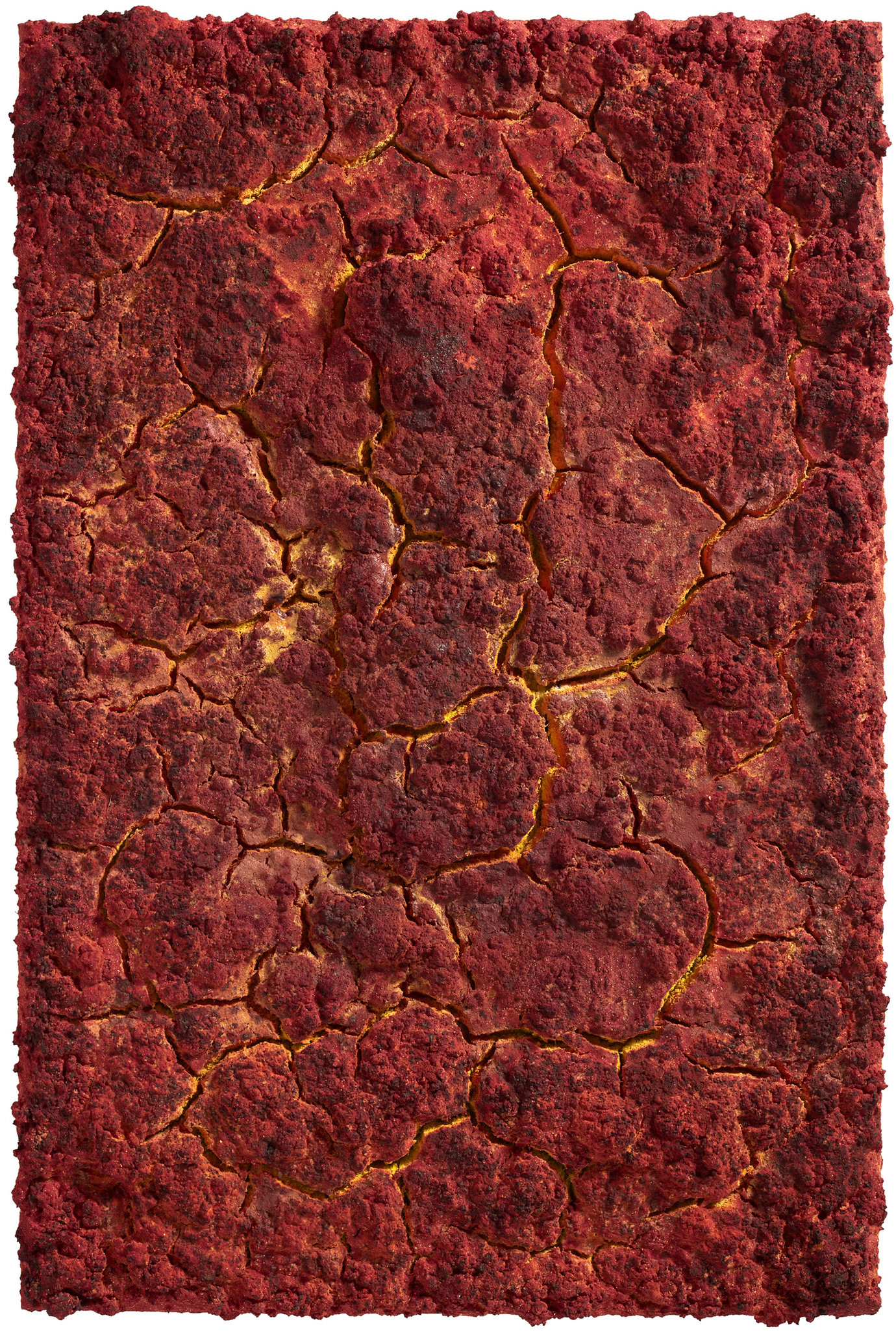 , 2011. Mixed media on wood board, 48-1/2" x 32-3/8" (123.2 cm x 82.2 cm).