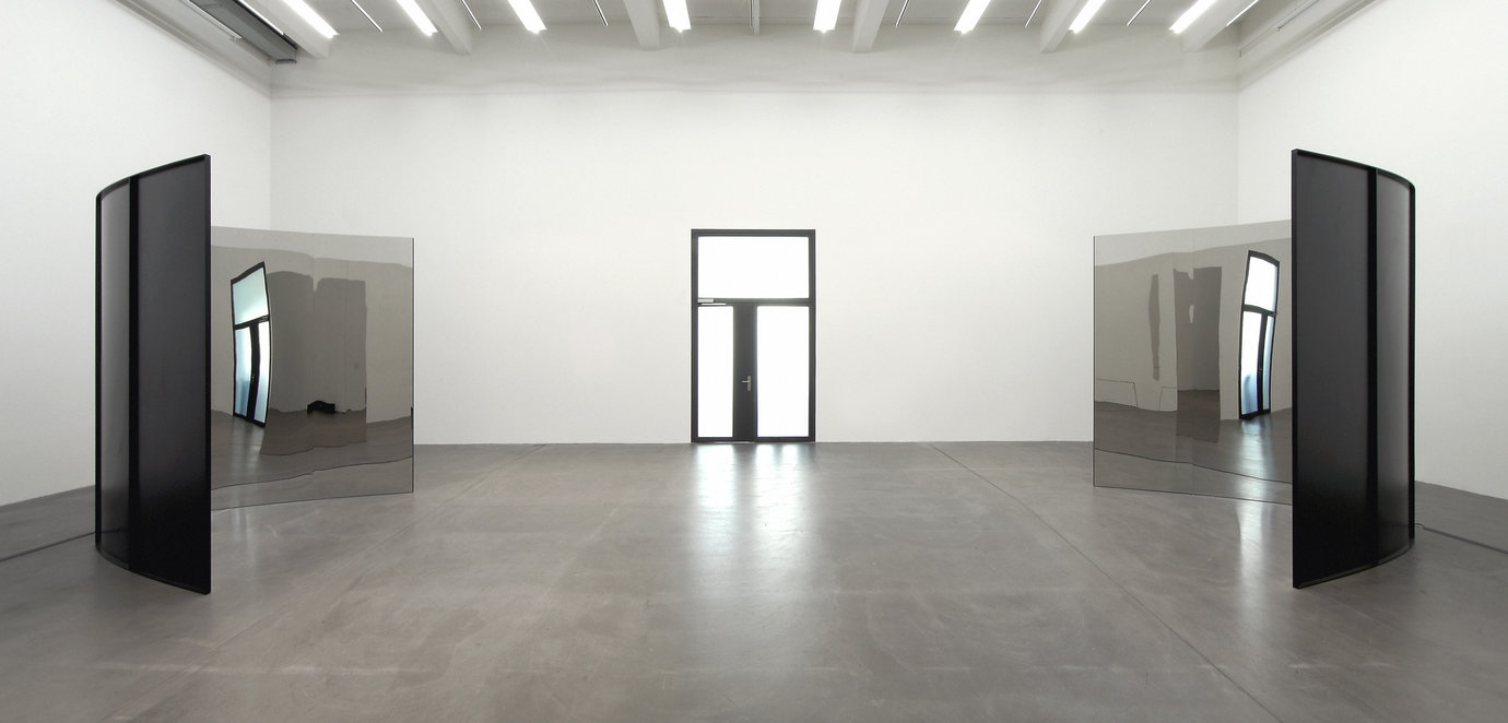 , 2007. Coated steel, stainless steel, and sound, 9' 10-1/8" x 9' 10-1/8" x 9' 2-1/4" (300 cm x 300 cm x 280 cm).