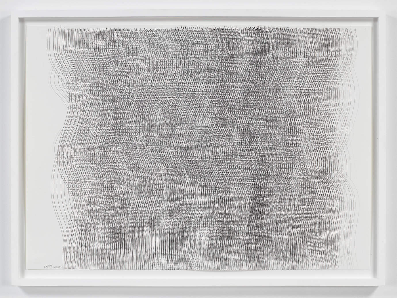 . Ballpen on paper, 19-1/2" x 27-5/8" (49.5 cm x 70.2 cm).