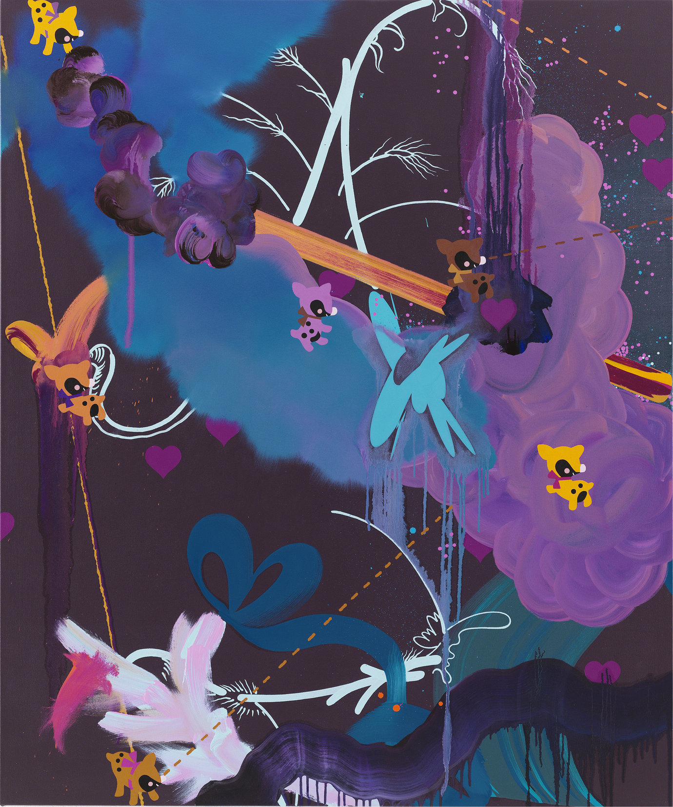 , 2006. Oil and acrylic on canvas, 60" x 50" (152.4 cm x 127 cm).