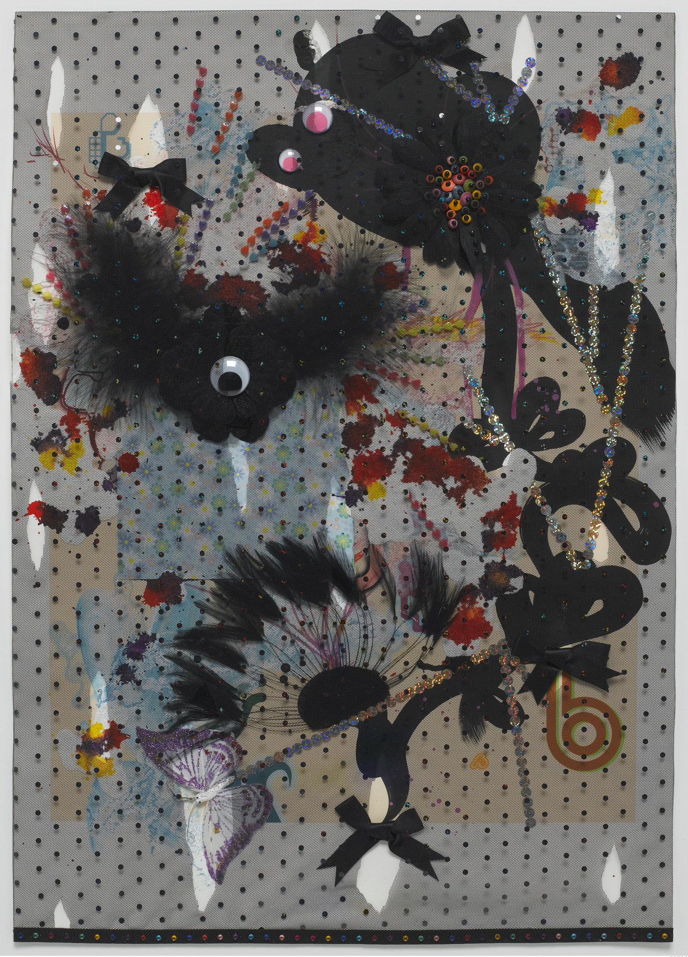 , 2009. Mixed media on archive paper, 23-3/8" x 16-1/2" (59.4 cm x 41.9 cm).