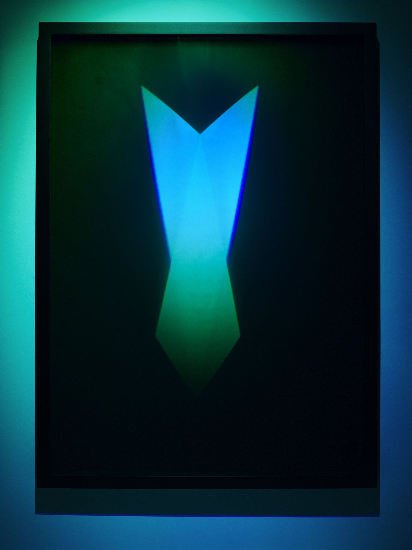 , 2011. Transmission light work, 55-1/4" x 40-1/4" x 2-1/2" (140.3 cm x 102.2 cm x 6.4 cm).