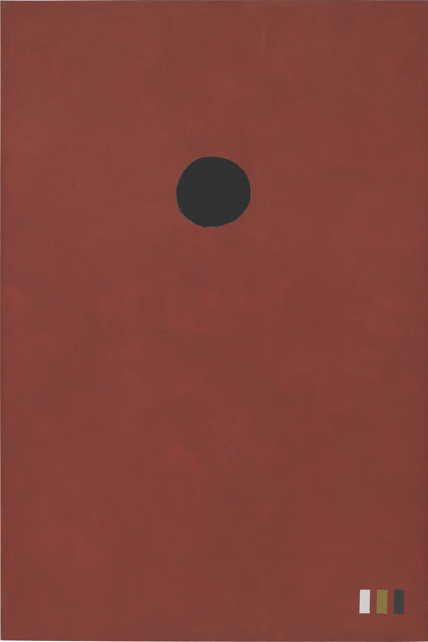 , 1972. Oil on linen, 90" x 60" (228.6 cm x 152.4 cm).