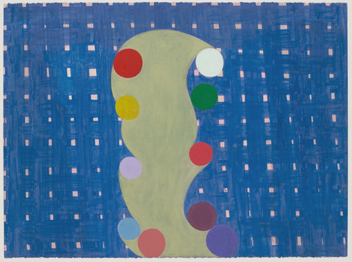 , 2009. Oil on paper, 22-1/4" x 30" (56.5 cm x 76.2 cm).