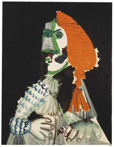 . Oil on canvas, 45-1/2 x 35" (115.6 x 88.9 cm).