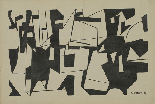 . Colored pencil and ink on board, 14-15/16" x 30" (37.9 cm x 76.2 cm), mount 7-3/8" x 10-7/8" (18.7 cm x 27.6 cm), artwork.