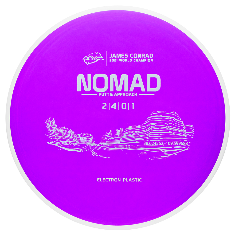 MVP PLC Electron Medium Nomad Putter with James Conrad | 2021 World Champion Stamp
