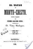 El Conde de Monte-Cristo's poster (Alexandre Dumas)