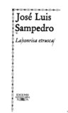 Portada de La sonrisa etrusca (José Luis Sampedro)