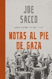 Portada de Notas al pie de gaza  (Joe Sacco)