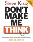 Portada de Dont Make Me Think (Steve Krug)