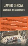 Portada de Anatomía de un instante (Javier Cercas)