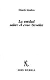 Portada de La verdad sobre el caso Savolta (Eduardo Mendoza)