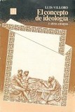 Portada de El concepto de ideología y otros ensayos (Luis Villoro)