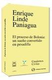 Portada de El proceso de bolonia (Enrique Linde Paniagua)