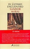El último encuentro's poster (Sándor Marai)