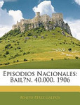 Portada de Episodios Nacionales (Benito Pérez Galdós)