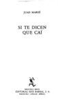 Si te dicen que caí's poster (Juan Marsé)