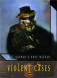 Portada de Violent Cases (Neil GaimanDave McKean)