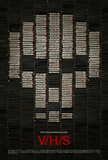 V/H/S's poster (David BrucknerGlenn McQuaidRadio SilenceJoe SwanbergTi WestAdam Wingard)