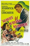 Sorry, Wrong Number's poster (Anatole Litvak)