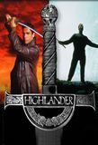 Highlander: The series's poster (Dennis BerryPaolo BarzmanRichard MartinClay BorrisThomas J. WrightPeter EllisRay AustinMario AzzopardiGérard HamelineCharles WilkinsonAdrian PaulJorge MontesiDuane ClarkJames BruceRafal Zielinsk)