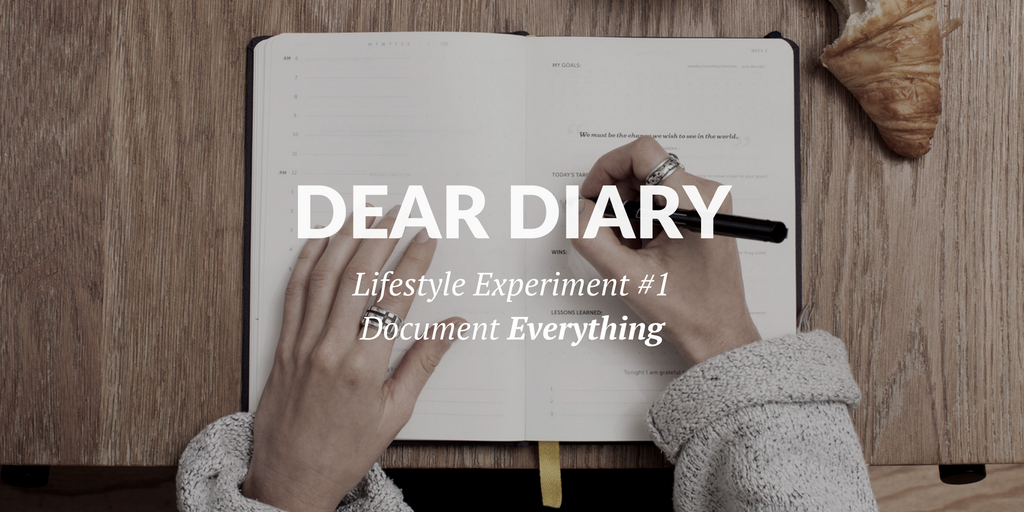 Experiment Kickoff: “Dear Diary” Edition