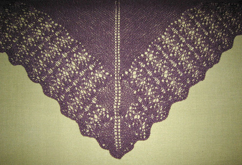 ABC Knitting Patterns - Knit >> Shawl.