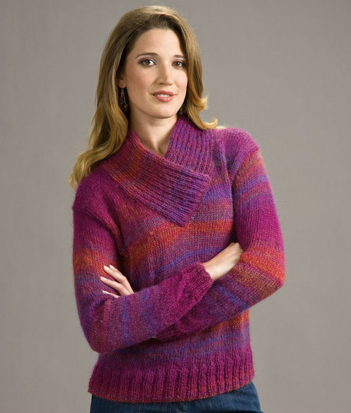 Shawl Collar Pullover