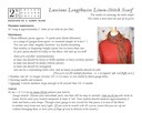 Lusciouslinenstitchscarf
