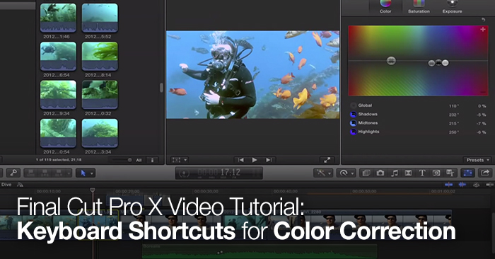 Color Correction Final Cut Pro X