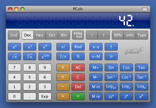 PCalc