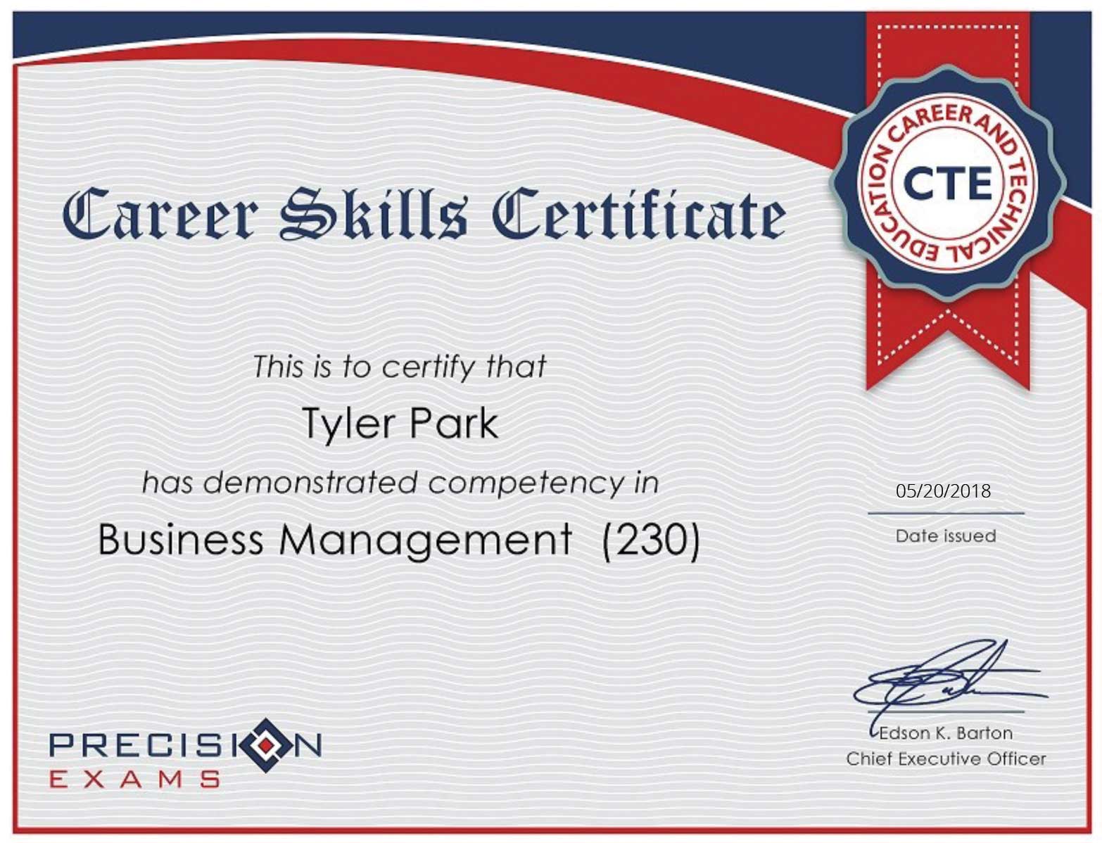 certificate certificate