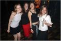 The girls having it large on the dance floor: Carrie, Erin, Sarah and Melissa