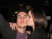 Awww... drunken kisses!