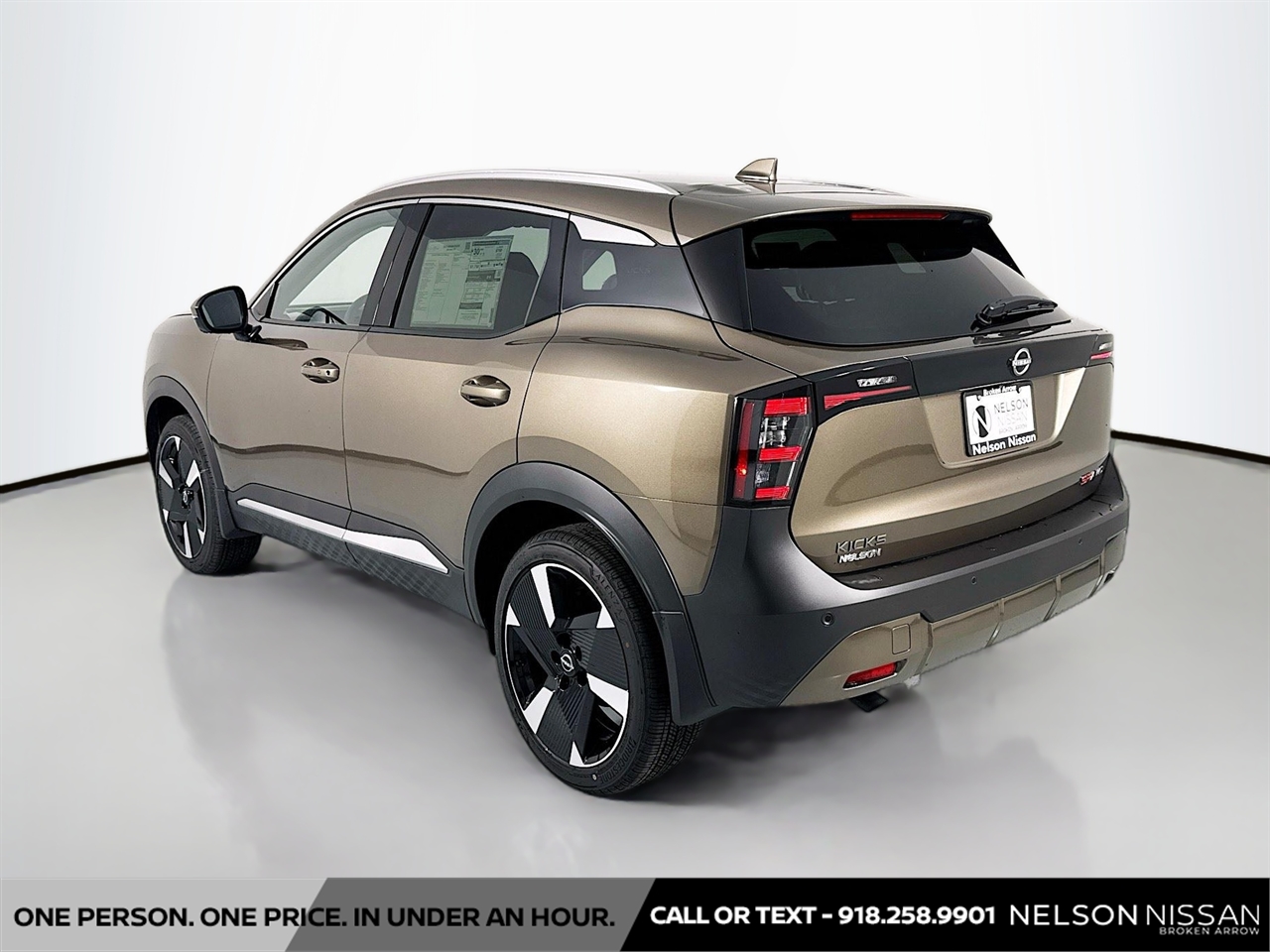New Canyon Bronze Metallic 2025 Nissan Kicks SR for Sale in Broken