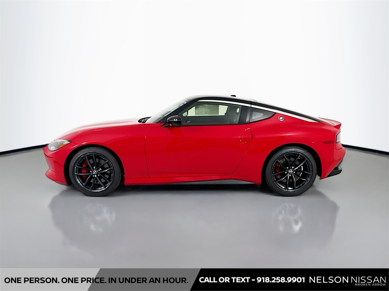 New Solid Red/Super Black 2025 Nissan Z Performance for Sale in