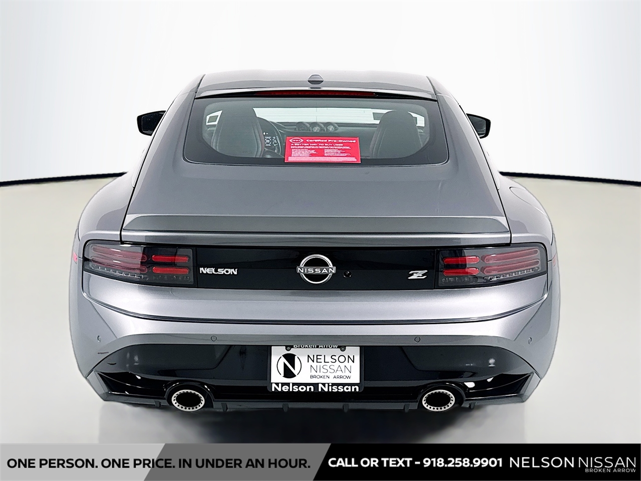 CPO Gun Metallic 2024 Nissan Z Performance for Sale in