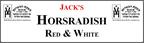 Jack's Horseradish Fresh made and on the shelf